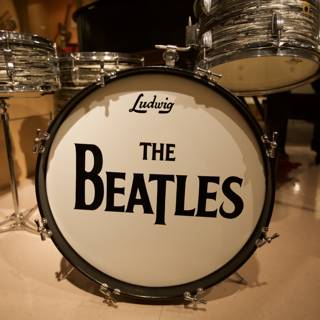 The Beatles Iconic Drum Kit