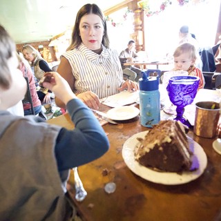 Family Birthday Celebration at Madonna Inn Restaurant