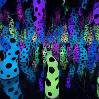 Urban Art Illumination - The Polka Pattern Delight