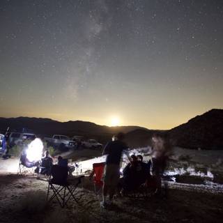 Under the Stars: A Night of Camping with Friends