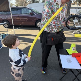 parking lot community event