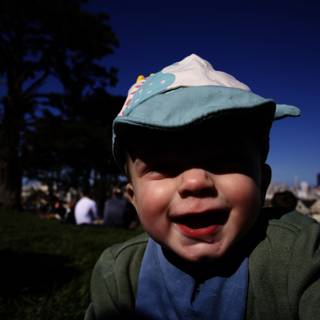 Sunny Day Smiles at Alamo Square
