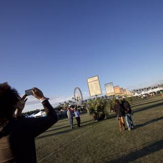 Capturing the Fun of Coachella's Ferris Wheel