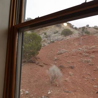 Desert View from a Window