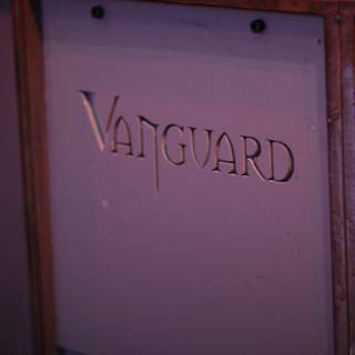 Vanguard Emblem on Door