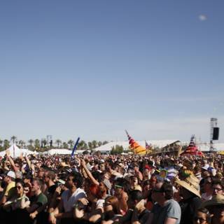 A Sea of People at the Music Festival