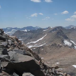 Summit View of Inyo Mountain Range