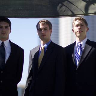 Three Men in Formalwear