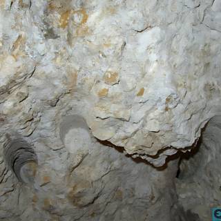 Nature's Sculpture in a Limestone Cave