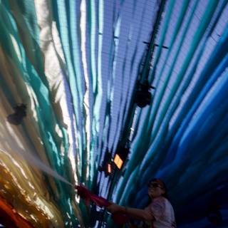 Illuminated Whirl: Vibrance at Coachella 2024