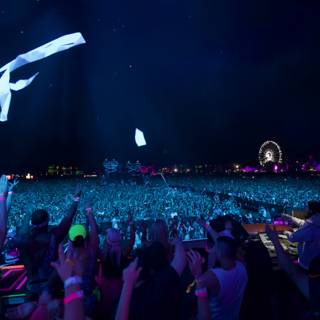 Crowd Soars with the Kite at Coachella