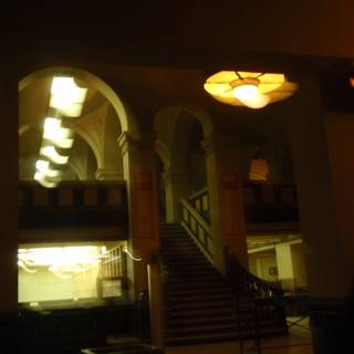 Illuminated Stairway