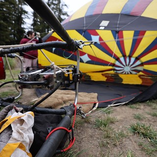 Hot Air Balloon Inflation at Sonoma County Classic