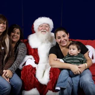 Santa Claus and His Merry Family