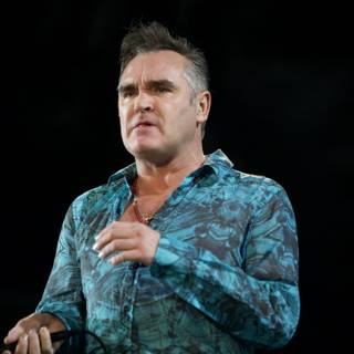 Morrissey Serenades the Crowd in Coachella