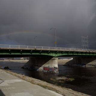Rainbow Over the Bridge