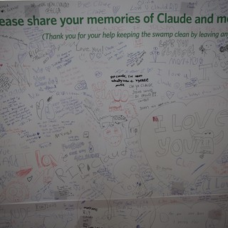 Memorial Wall for Claude: Messages of Love and Remembrance