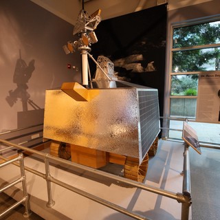 Satellite Replica Model on Display at Science Center