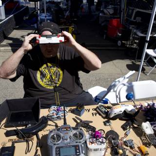 Tech Enthusiast at Maker Faire 2025