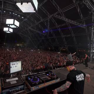 DJ lights up Coachella stage