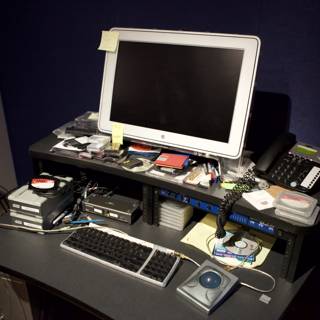 A Fully Equipped Computer Desk