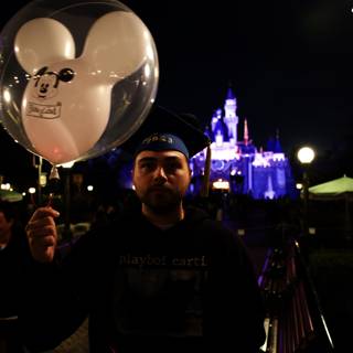Magical Disneyland Night with Balloons