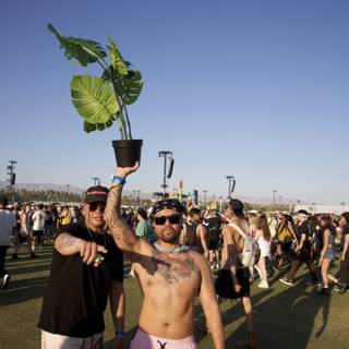 Botanical Beats: A Unique Moment at Coachella 2024