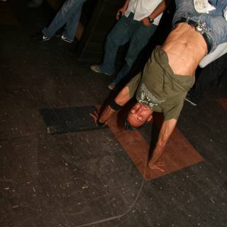 Skateboard Handstand