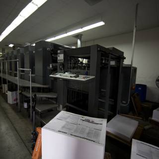 Printing Press on the Factory Floor