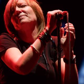 Beth Gibbons Belting it Out on the Coachella Stage