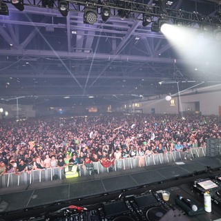 Massive Indoor EDM Crowd at Wobbleland Festival 2026