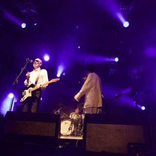 Mick Jones Rocks Coachella Concert Stage with Guitar Performance