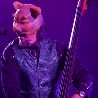 Pig-Man Bassist Rocks the Crowd at Coachella