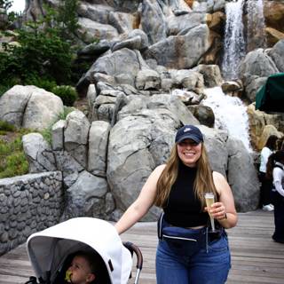Magical Waterfall Adventure at Disneyland