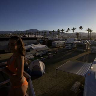 Overlooking the RV Park in Coachella