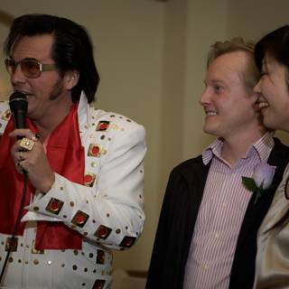 Elvis Presley Performs at Wakkako Wedding Reception