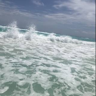 Majestic Waves of the Mexican Sea