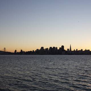 Sunset over the SF Metropolis