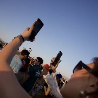 Capturing the Moment: Sunset Selfies at Coachella 2024