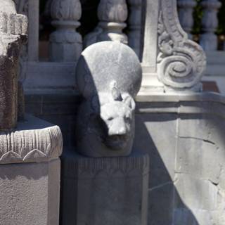 Enigmatic Guardians of Hearst Castle