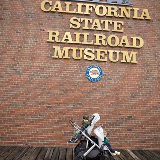 Family Visit to California State Railroad Museum