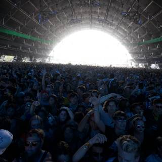 Coachella 2017 Concertgoers Under the Dome