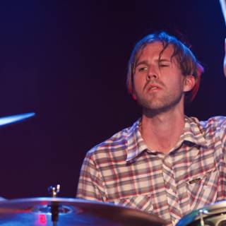 Brooks Wackerman Rocking Out on the Drums