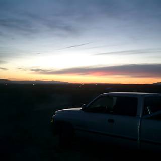 Desert Sunset Pickup