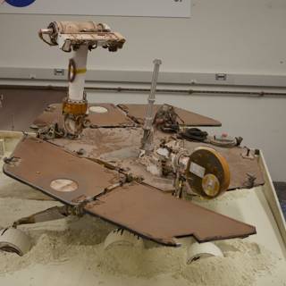 JPL Unstuck Mars Rover on Display