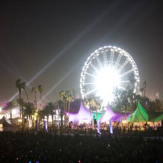 Ferris Wheel Illumination at Coachella