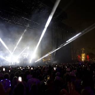 Illuminated Night: Coachella 2024 Under the Lights