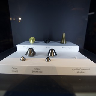 Comparative Display of Space Capsule Models