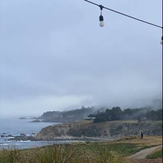 A Foggy Day at the Jenner Lighthouse