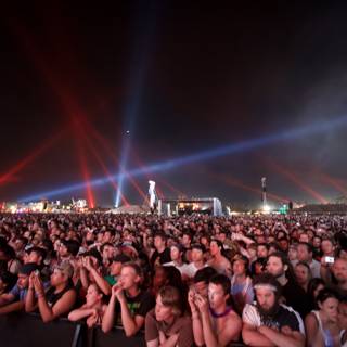 2008 Coachella's electrifying night sky concert